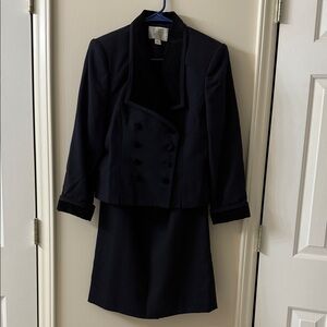 Valerie Stevens Navy Double-Breasted Blazer